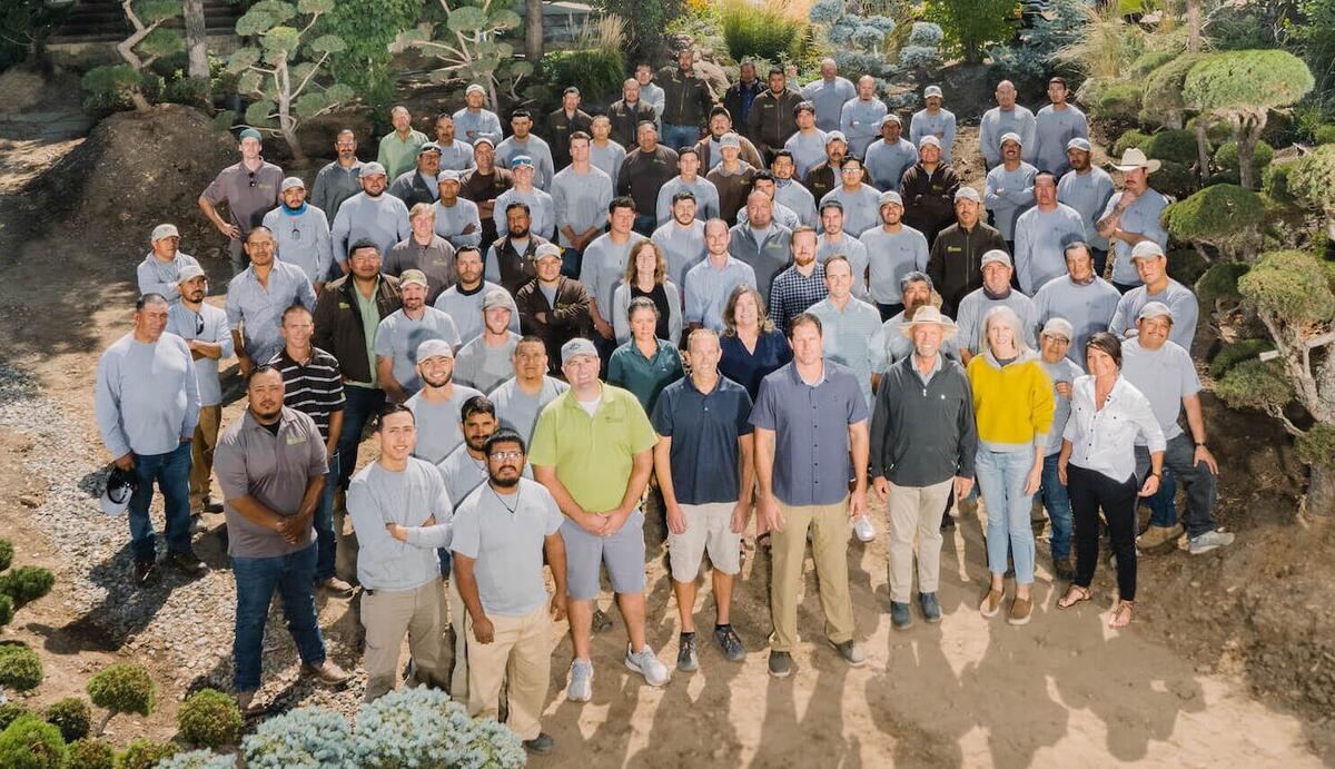 C&D Landscaping team